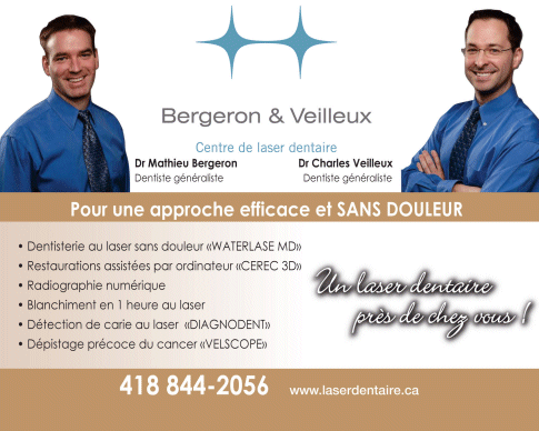 Centre de Laser Dentaire Bergeron et Veilleux